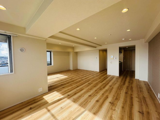 所沢市のホームステージング事例・ステージング前のLDK